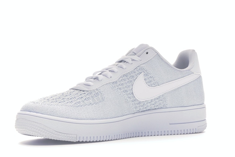 Nike Air Force 1 Flyknit 2 White Pure Platinum - image 16
