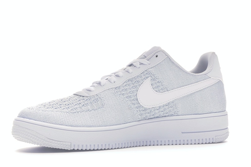 Nike Air Force 1 Flyknit 2 White Pure Platinum - image 17