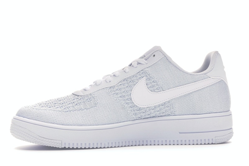 Nike Air Force 1 Flyknit 2 White Pure Platinum - image 18