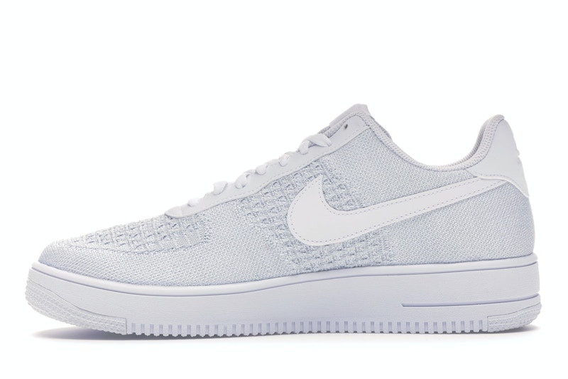 Nike Air Force 1 Flyknit 2 White Pure Platinum - image 19