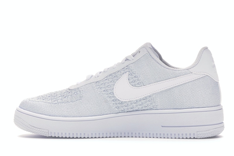 Nike Air Force 1 Flyknit 2 White Pure Platinum - image 20