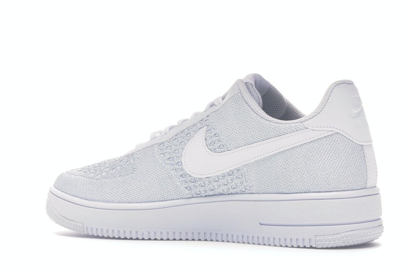 Nike Air Force 1 Flyknit 2 White Pure Platinum - image 22