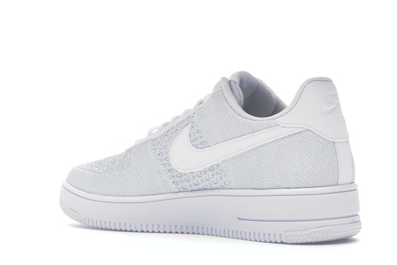 Nike Air Force 1 Flyknit 2 White Pure Platinum - image 23