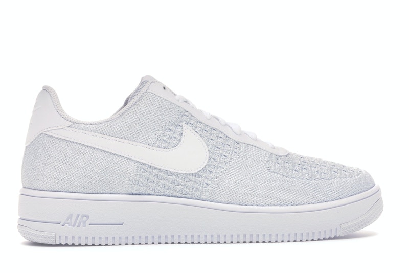 Nike Air Force 1 Flyknit 2 White Pure Platinum - image 36