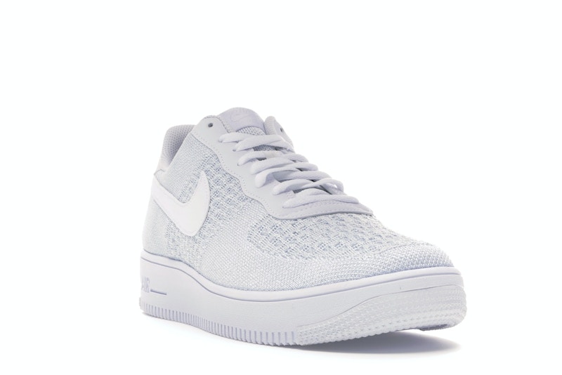 Nike Air Force 1 Flyknit 2 White Pure Platinum - image 7
