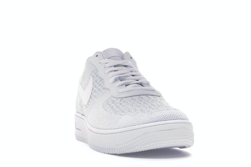 Nike Air Force 1 Flyknit 2 White Pure Platinum - image 8