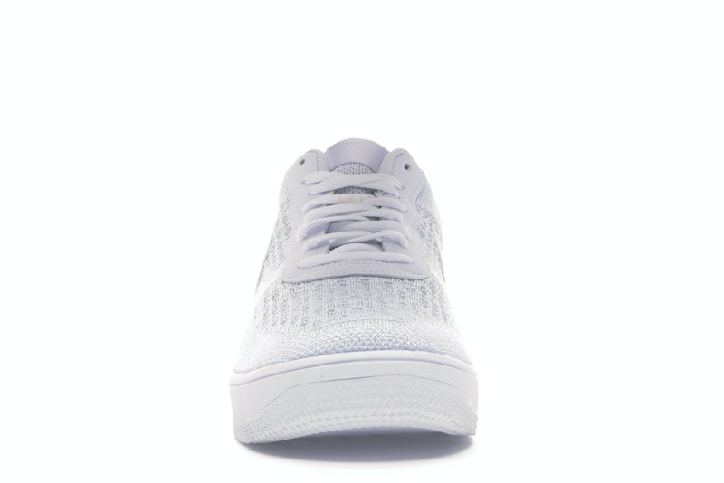 Nike Air Force 1 Flyknit 2 White Pure Platinum - image 10
