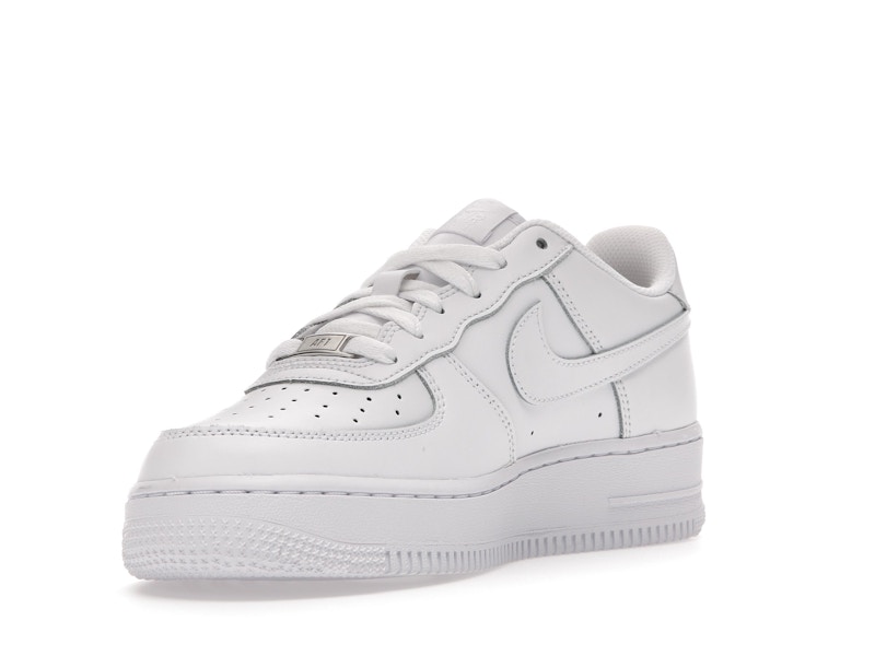 Nike Air Force 1 Low LE Triple White (GS) - image 14
