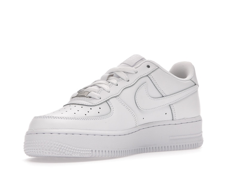 Nike Air Force 1 Low LE Triple White (GS) - image 15