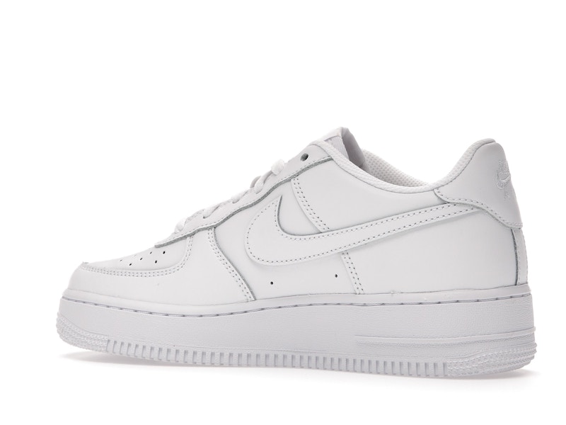 Nike Air Force 1 Low LE Triple White (GS) - image 22