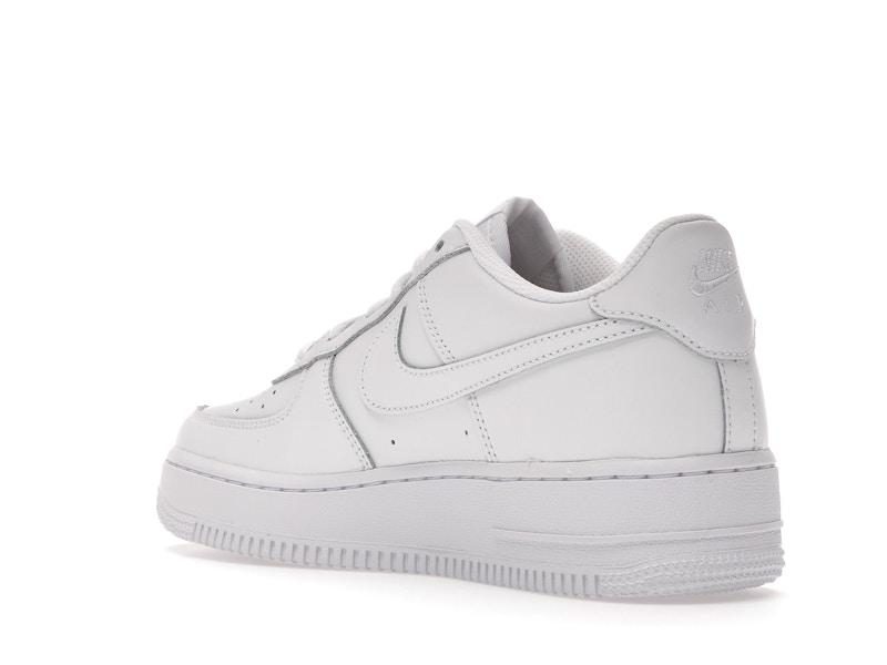 Nike Air Force 1 Low LE Triple White (GS) - image 24