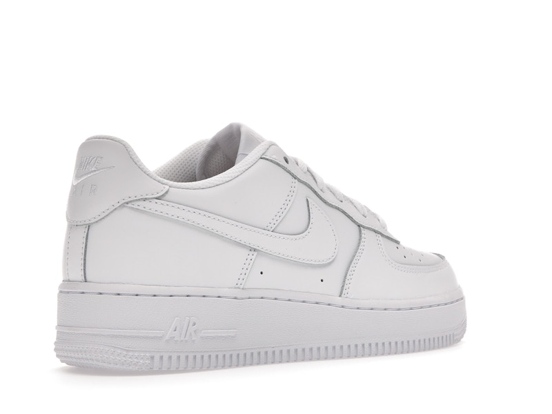 Nike Air Force 1 Low LE Triple White (GS) - image 33