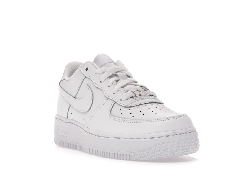 Nike Air Force 1 Low LE Triple White (GS) - image 7