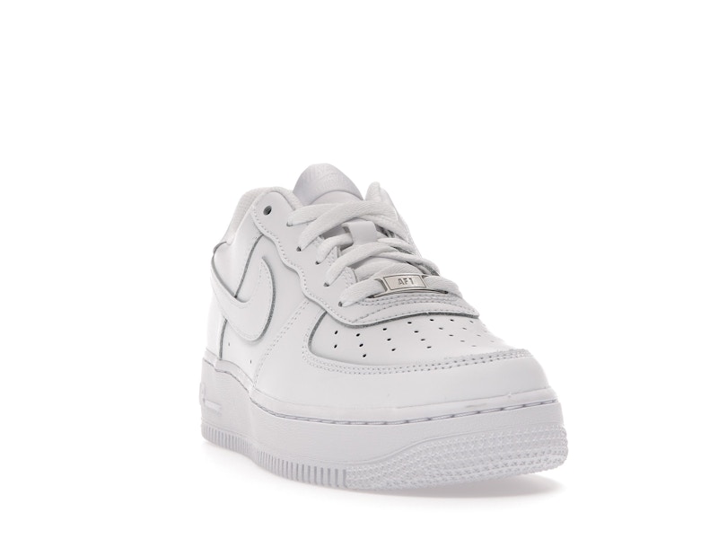 Nike Air Force 1 Low LE Triple White (GS) - image 8