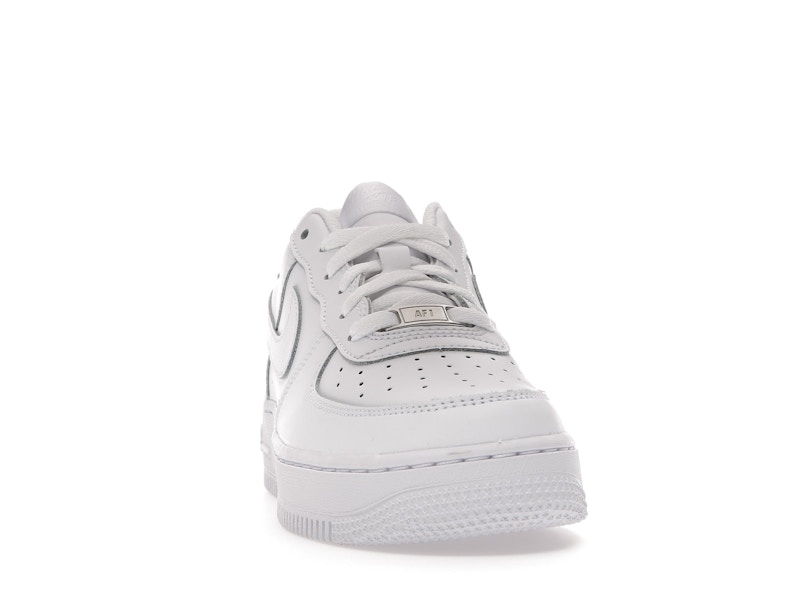 Nike Air Force 1 Low LE Triple White (GS) - image 9