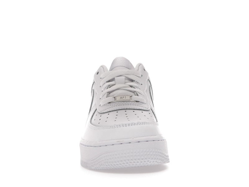 Nike Air Force 1 Low LE Triple White (GS) - image 10