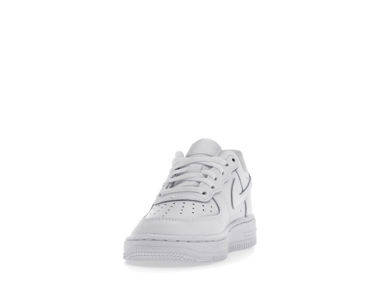 Nike Air Force 1 Low LE Triple White (PS) - image 12
