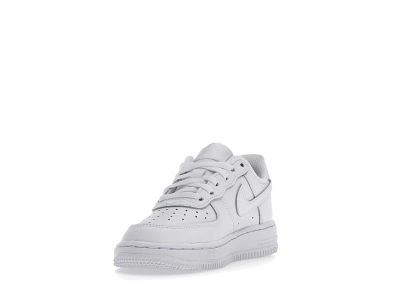 Nike Air Force 1 Low LE Triple White (PS) - image 13