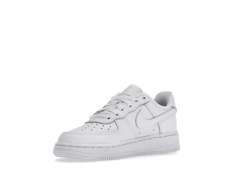 Nike Air Force 1 Low LE Triple White (PS) - image 15
