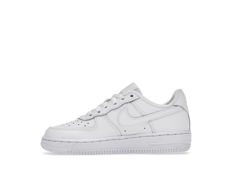 Nike Air Force 1 Low LE Triple White (PS) - image 19