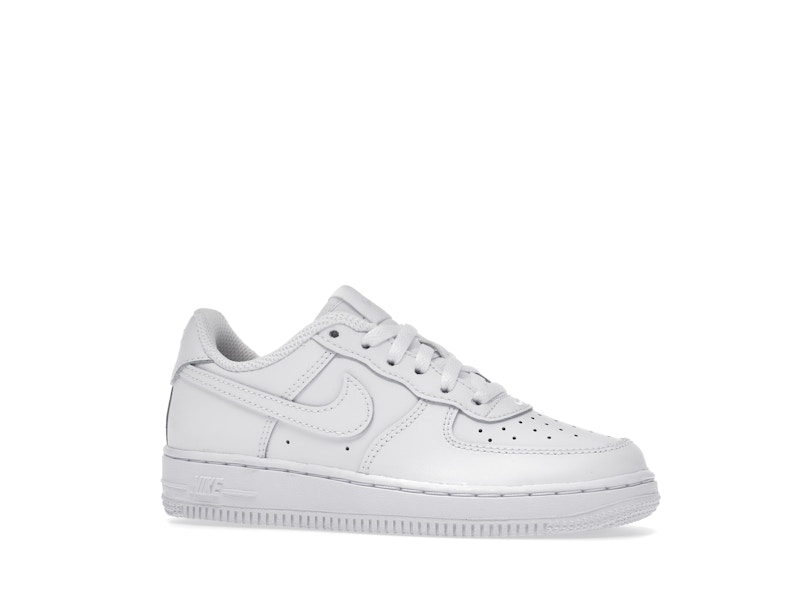 Nike Air Force 1 Low LE Triple White (PS) - image 3