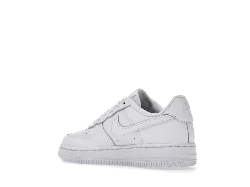 Nike Air Force 1 Low LE Triple White (PS) - image 23
