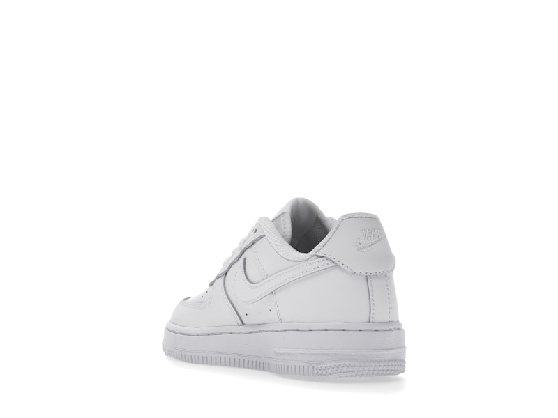 Nike Air Force 1 Low LE Triple White (PS) - image 25