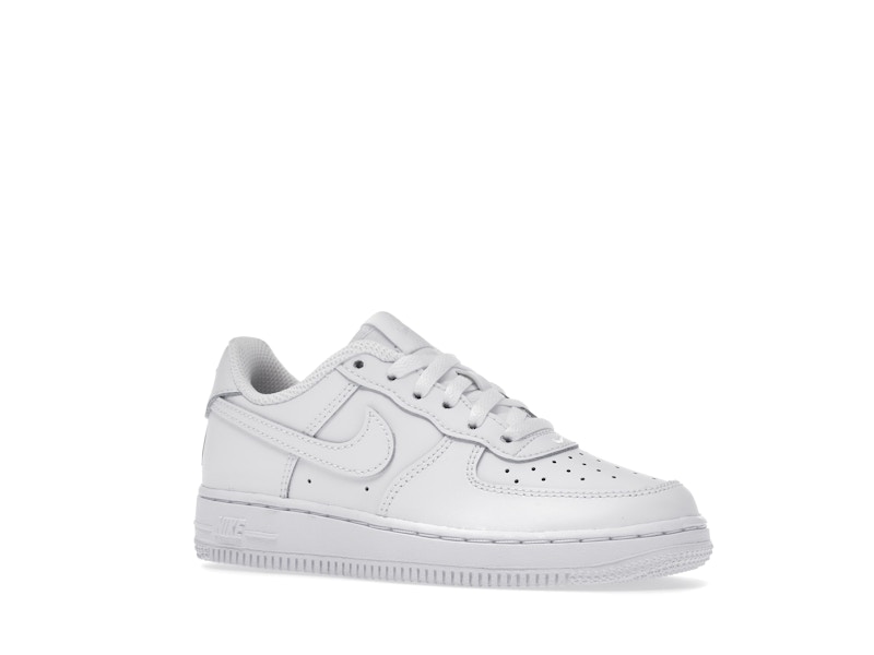 Nike Air Force 1 Low LE Triple White (PS) - image 4