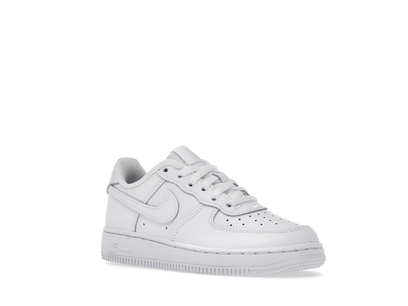 Nike Air Force 1 Low LE Triple White (PS) - image 5
