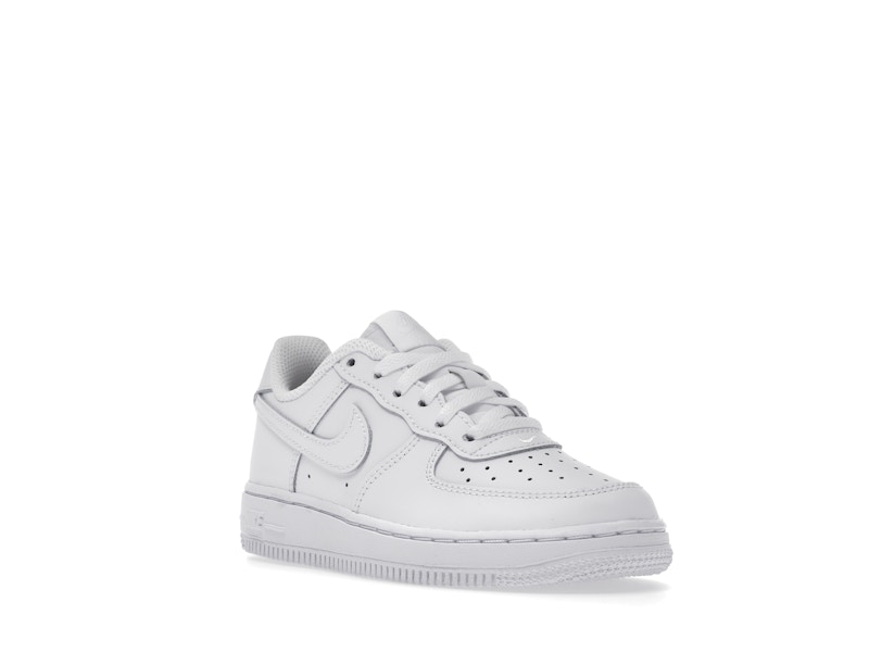 Nike Air Force 1 Low LE Triple White (PS) - image 6