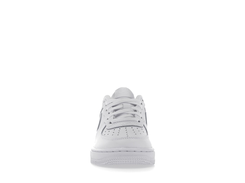 Nike Air Force 1 Low LE Triple White (PS) - image 10