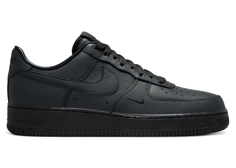 Nike Air Force 1 Low .SWOOSH Dirty Triple Black