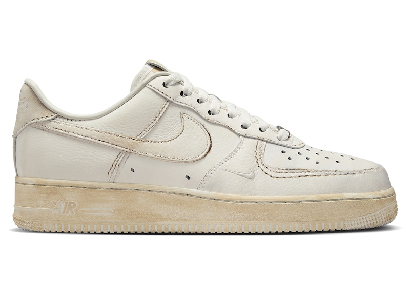 Nike Air Force 1 Low .SWOOSH Dirty Triple White