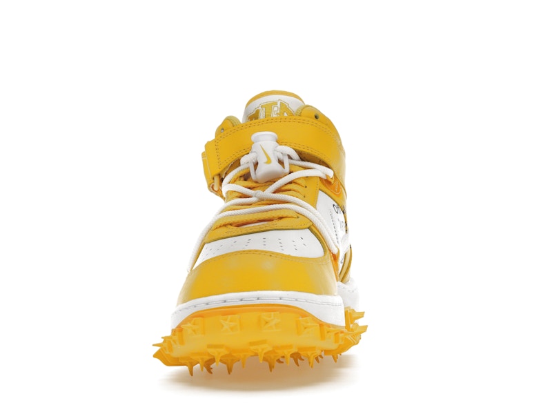Nike Air Force 1 Mid SP Off-White Varsity Maize - image 11
