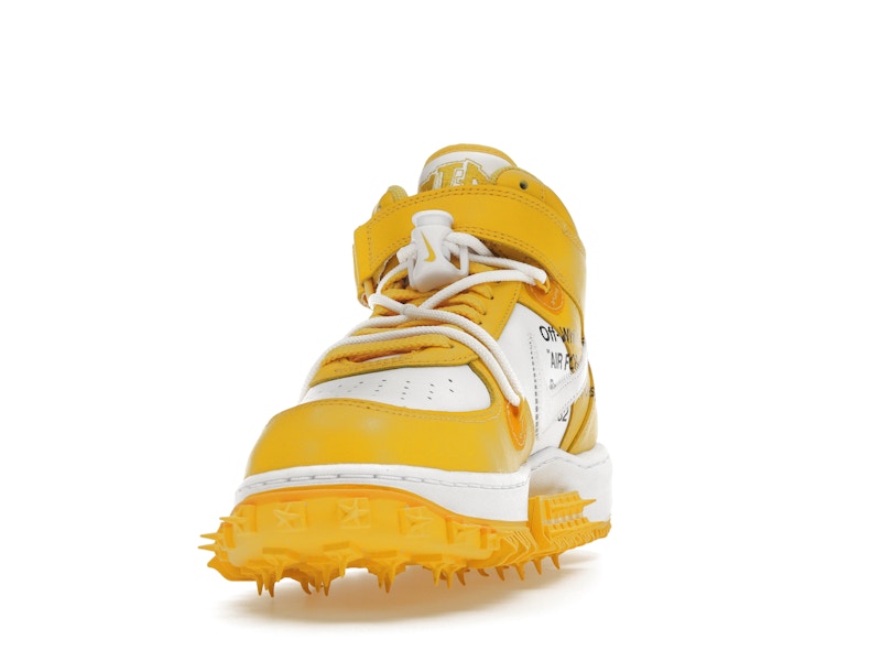 Nike Air Force 1 Mid SP Off-White Varsity Maize - image 12