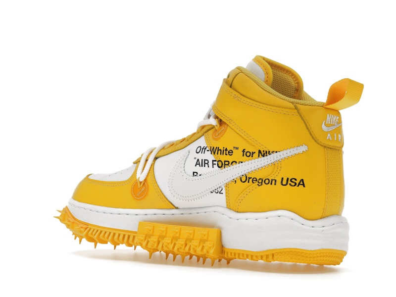 Nike Air Force 1 Mid SP Off-White Varsity Maize - image 23