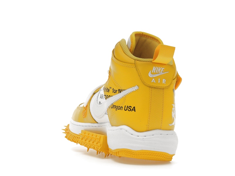 Nike Air Force 1 Mid SP Off-White Varsity Maize - image 26