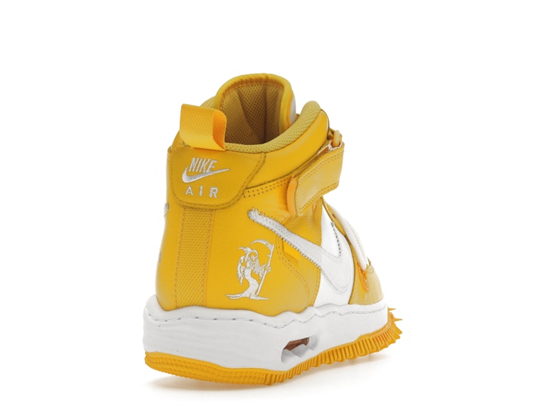 Nike Air Force 1 Mid SP Off-White Varsity Maize - image 30