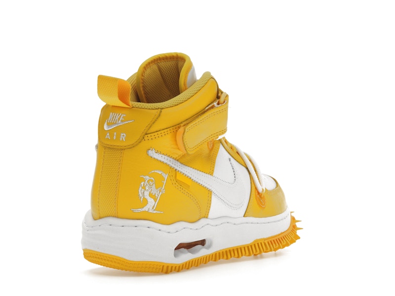 Nike Air Force 1 Mid SP Off-White Varsity Maize - image 31
