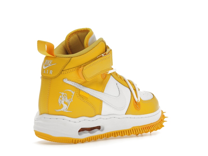 Nike Air Force 1 Mid SP Off-White Varsity Maize - image 32