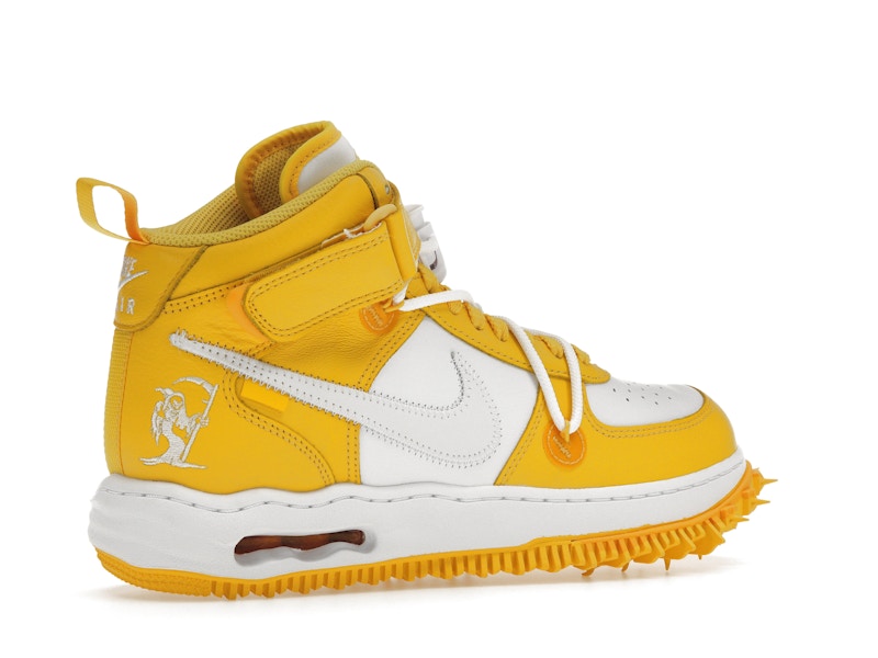 Nike Air Force 1 Mid SP Off-White Varsity Maize - image 34