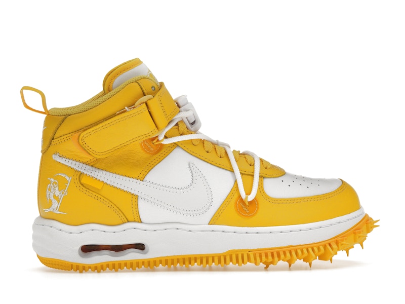 Nike Air Force 1 Mid SP Off-White Varsity Maize - image 36