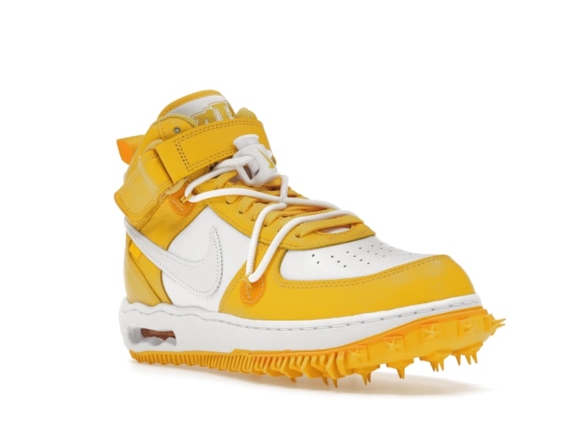 Nike Air Force 1 Mid SP Off-White Varsity Maize - image 6