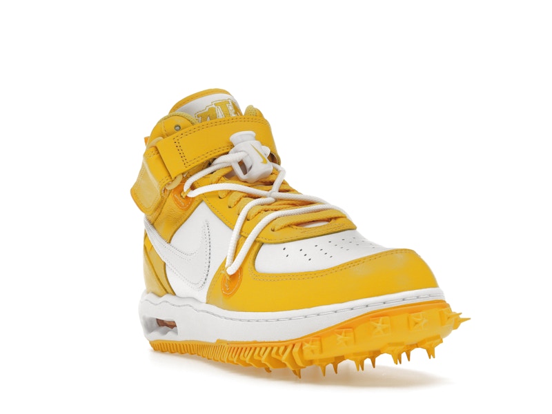 Nike Air Force 1 Mid SP Off-White Varsity Maize - image 7