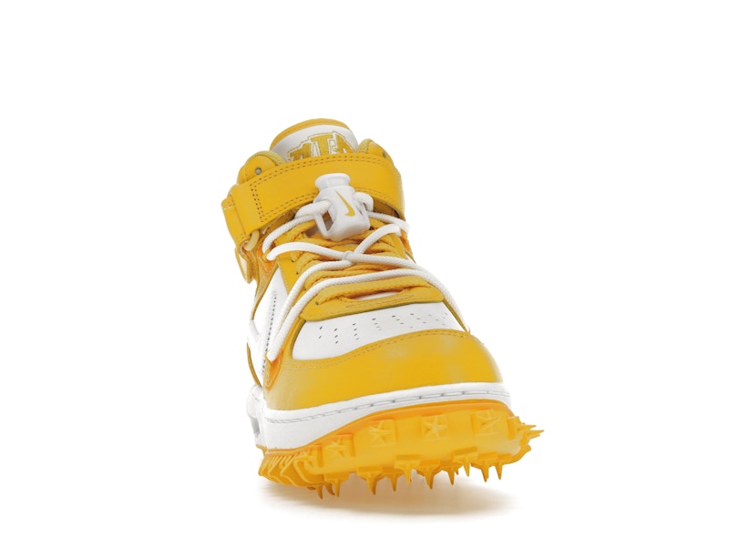 Nike Air Force 1 Mid SP Off-White Varsity Maize - image 9