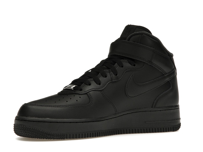 Nike Air Force 1 Mid Supreme Black - image 16