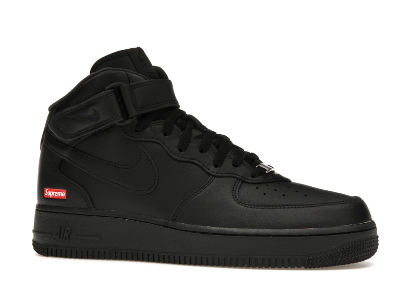 Nike Air Force 1 Mid Supreme Black - image 3