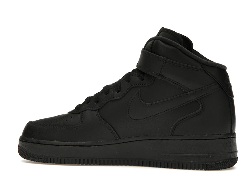 Nike Air Force 1 Mid Supreme Black - image 21
