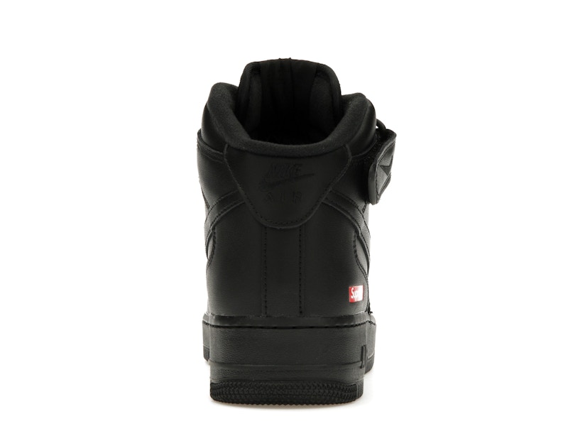 Nike Air Force 1 Mid Supreme Black - image 28