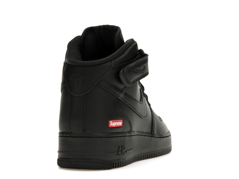 Nike Air Force 1 Mid Supreme Black - image 30